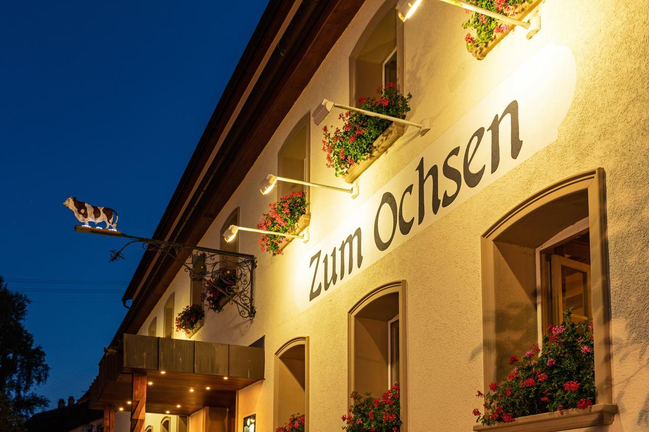 Gasthof - Hotel Zum Ochsen Gmbh Berghulen Exterior foto